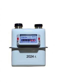 Счетчик газа СГД-G4ТК с термокорректором (вход газа левый, 110мм, резьба 1 1/4") г. Орёл 2024 год выпуска Щербинка